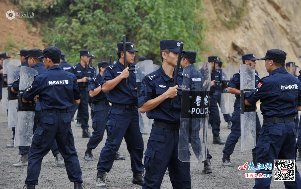 号令一出，动若风发！江西全警实战大练兵场面超燃