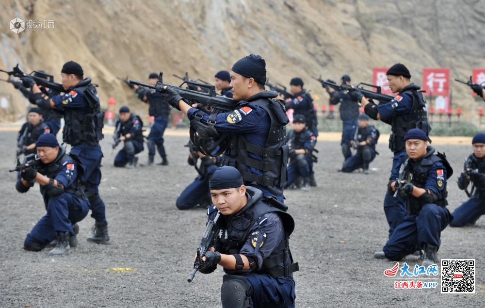 号令一出，动若风发！江西全警实战大练兵场面超燃