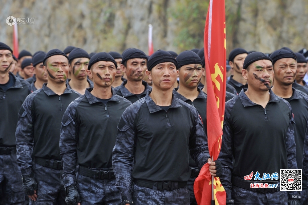 号令一出，动若风发！江西全警实战大练兵场面超燃