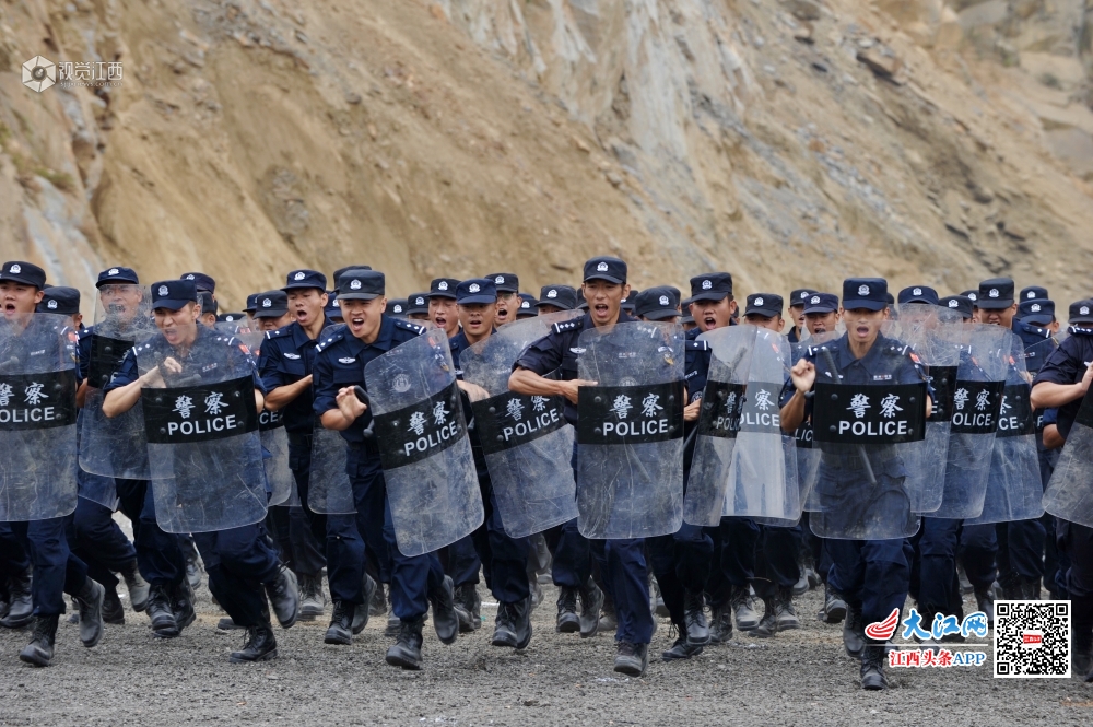 号令一出，动若风发！江西全警实战大练兵场面超燃