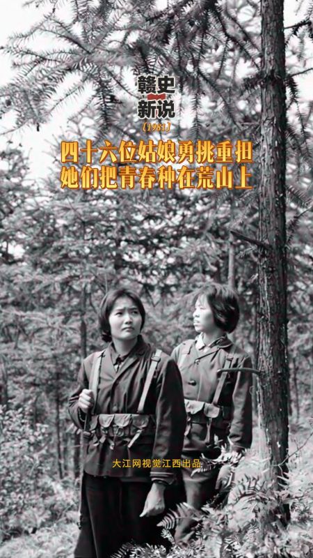 【赣史新说】四十六位姑娘勇挑重担 她们把青春种在荒山上