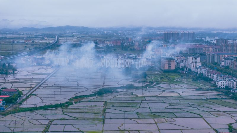 【视频】江西峡江：雨后小城景如画